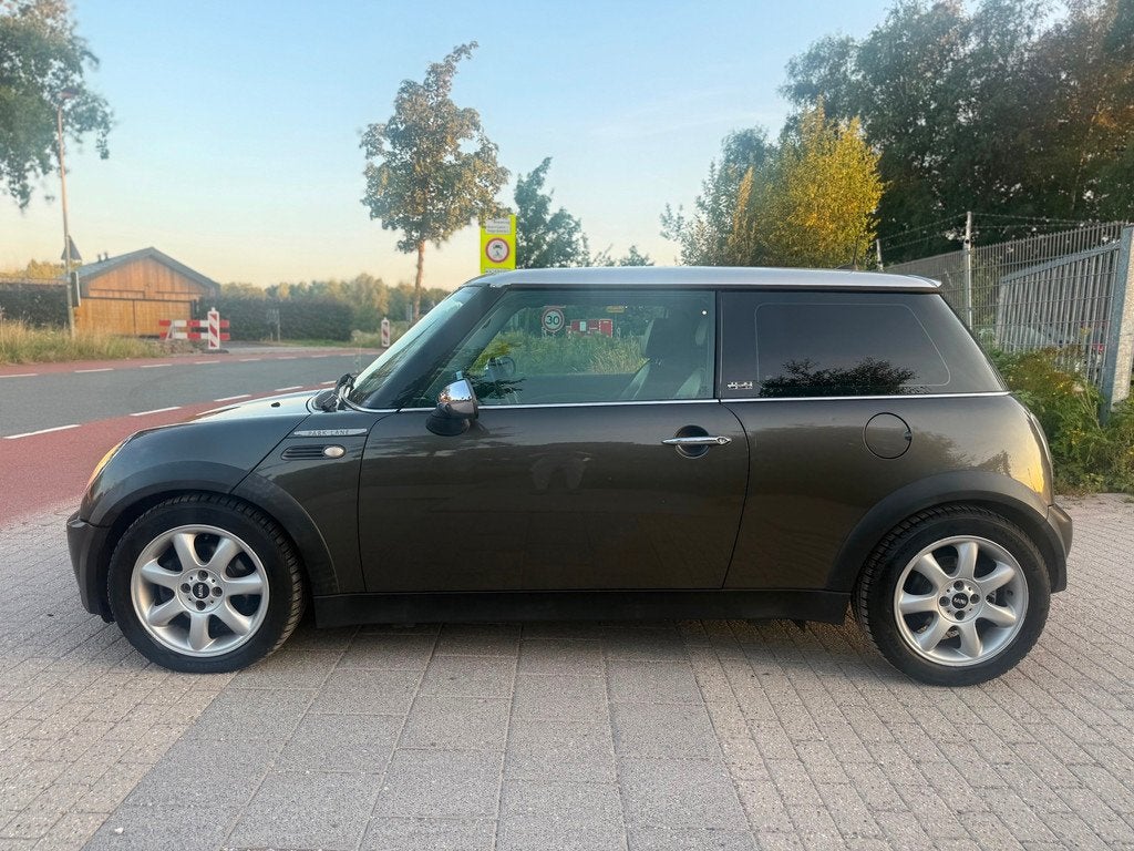 Mini 3-Deurs 1.6 Cooper Park Lane Airco Elekpakket Leder, Auto's, Mini, Voorwielaandrijving, Gebruikt, 4 cilinders, 116 pk
