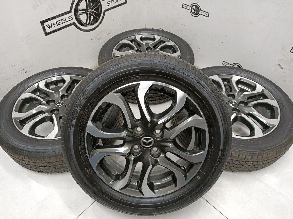 Mazda 2 lichtmetaal velgen 16"inch 4x100, Auto-onderdelen, Banden en Velgen, Ophalen, Nieuw, 16 inch, Banden en Velgen