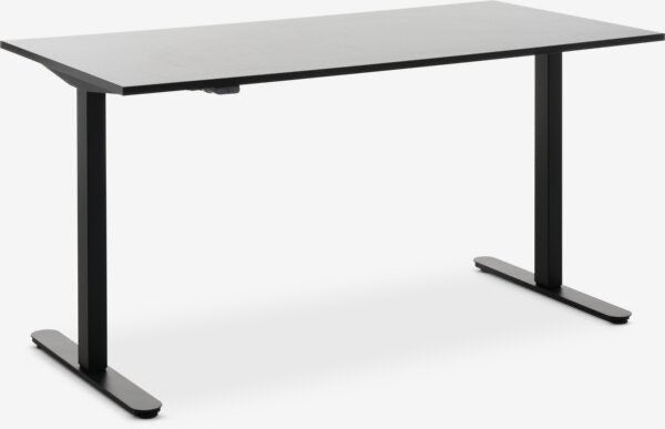 Svaneke zit/sta bureau Jysk - 160x80 - Zo goed als nieuw, Huis en Inrichting, Bureaus, Ophalen, Zit-sta bureau, Elektrisch, Zo goed als nieuw