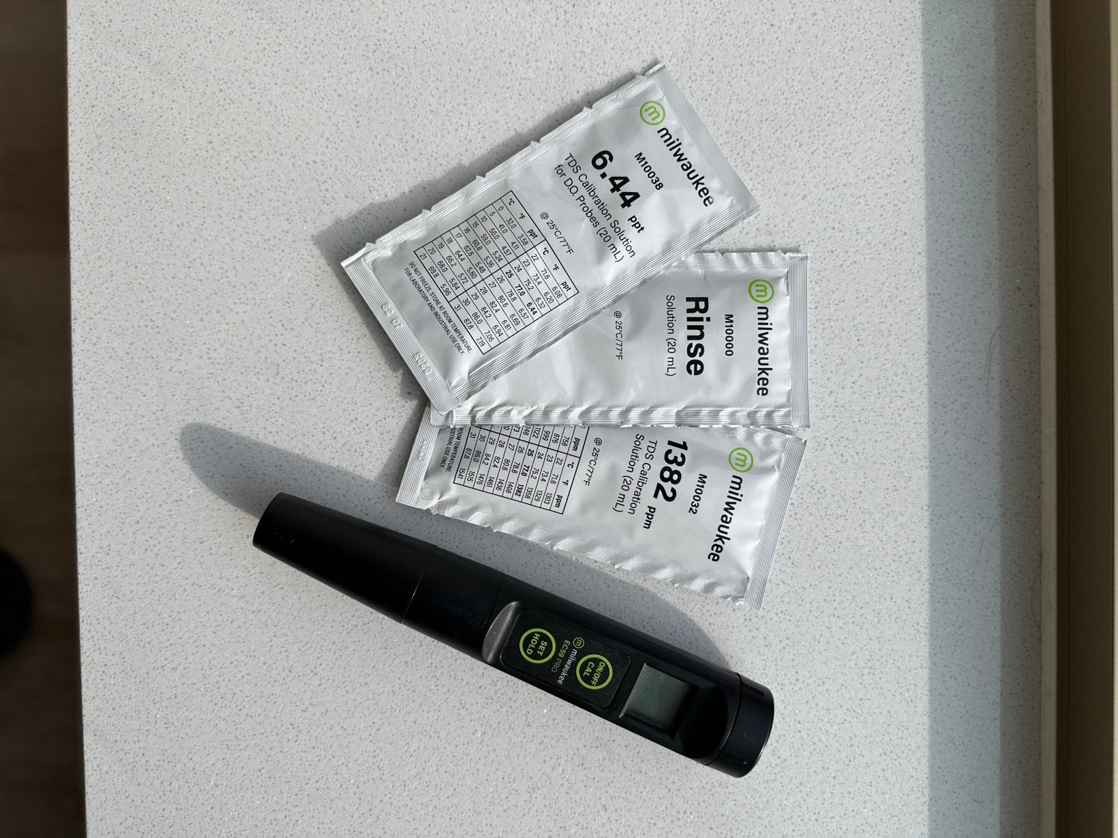 Milwaukee EC59 PRO EC/TDS meter incl. kalibratievloeistoffen, Ophalen of Verzenden, Zo goed als nieuw, Overige merken