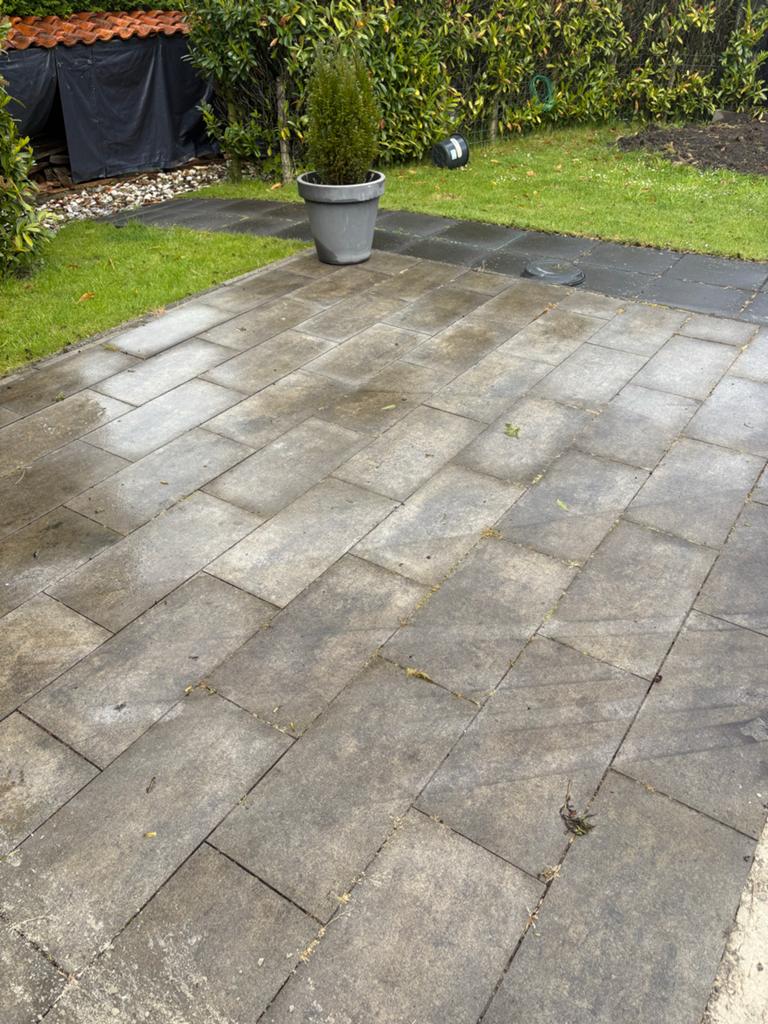 Gratis af te halen. 16 m2 60x30 cm tegels, Tuin en Terras, Tegels en Klinkers, Ophalen of Verzenden, Zo goed als nieuw, 10 m² of meer