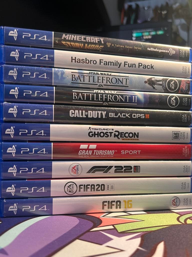 10 PS4 games fifa, star wars, minecraft, call of duty, Spelcomputers en Games, Games | Sony PlayStation 4, Ophalen of Verzenden
