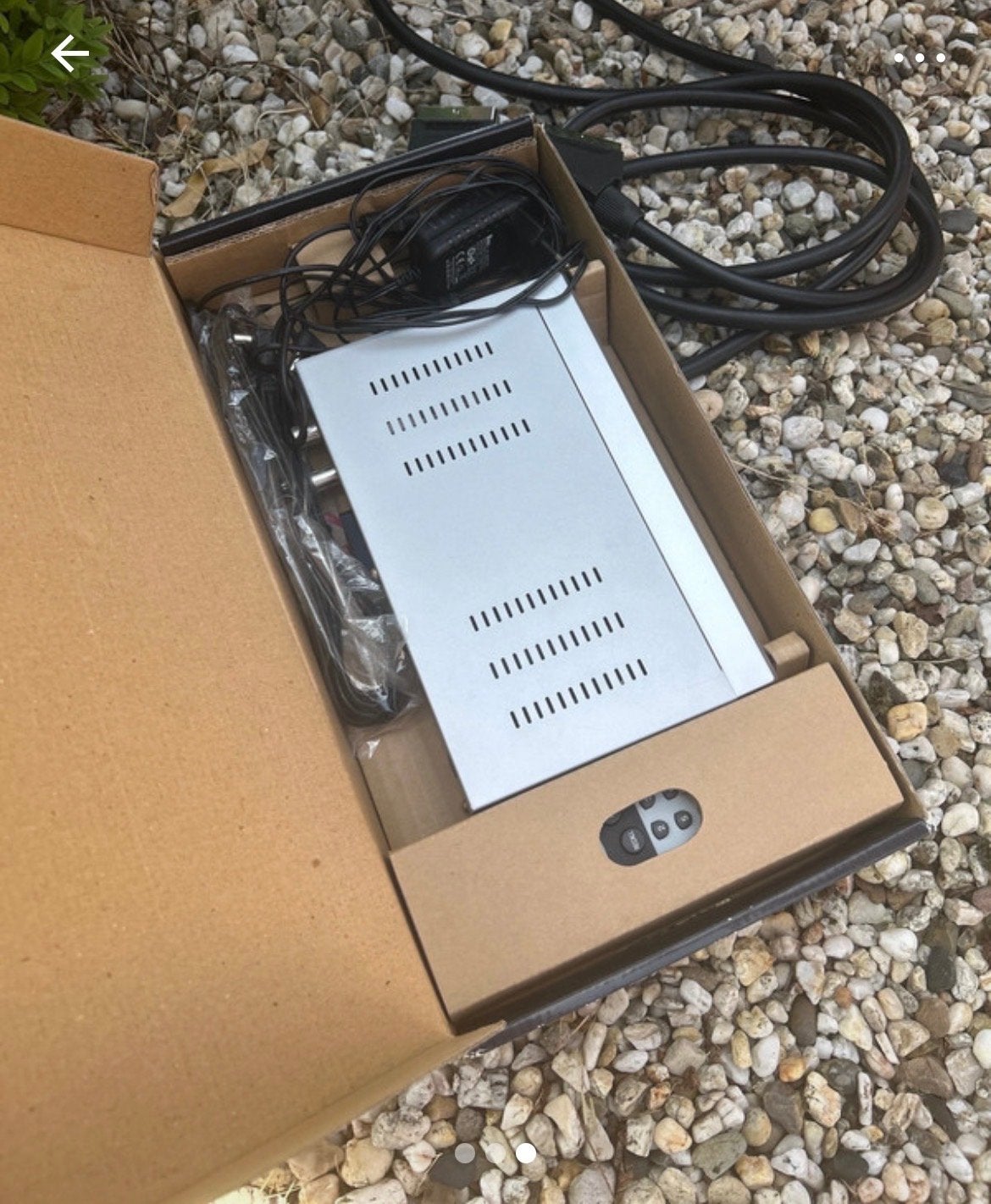 Digitale Terrestische Camping Receiver met DVB-T Antenne, Ophalen of Verzenden, Zo goed als nieuw, Decoder