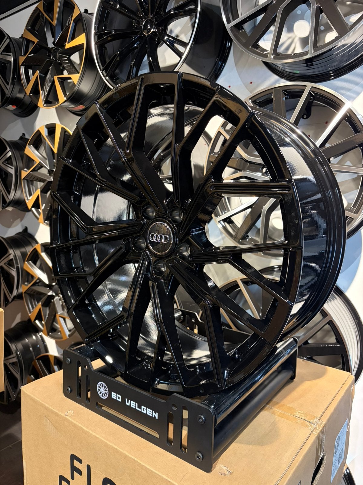 20 inch velgen voor Audi “Q3/Q5/A4/A5/A6/A7 “ RS LOOK” 5x112, Velg(en), Nieuw, Ophalen of Verzenden, Personenwagen