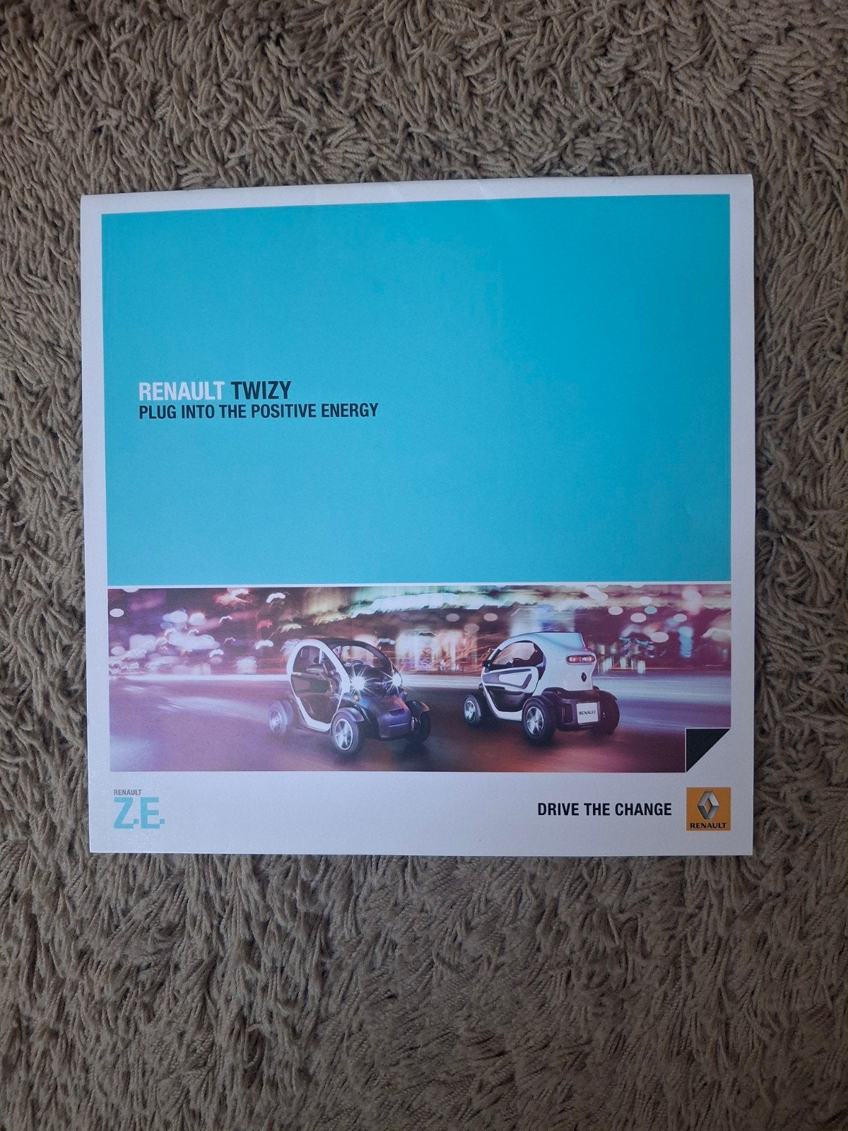 autofolder Renault Twizy, Verzenden, Renault
