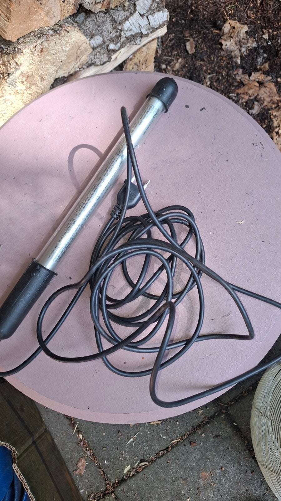Looplamp zgan voor tent of caravan, Ophalen of Verzenden, Zo goed als nieuw, Minder dan 50 watt