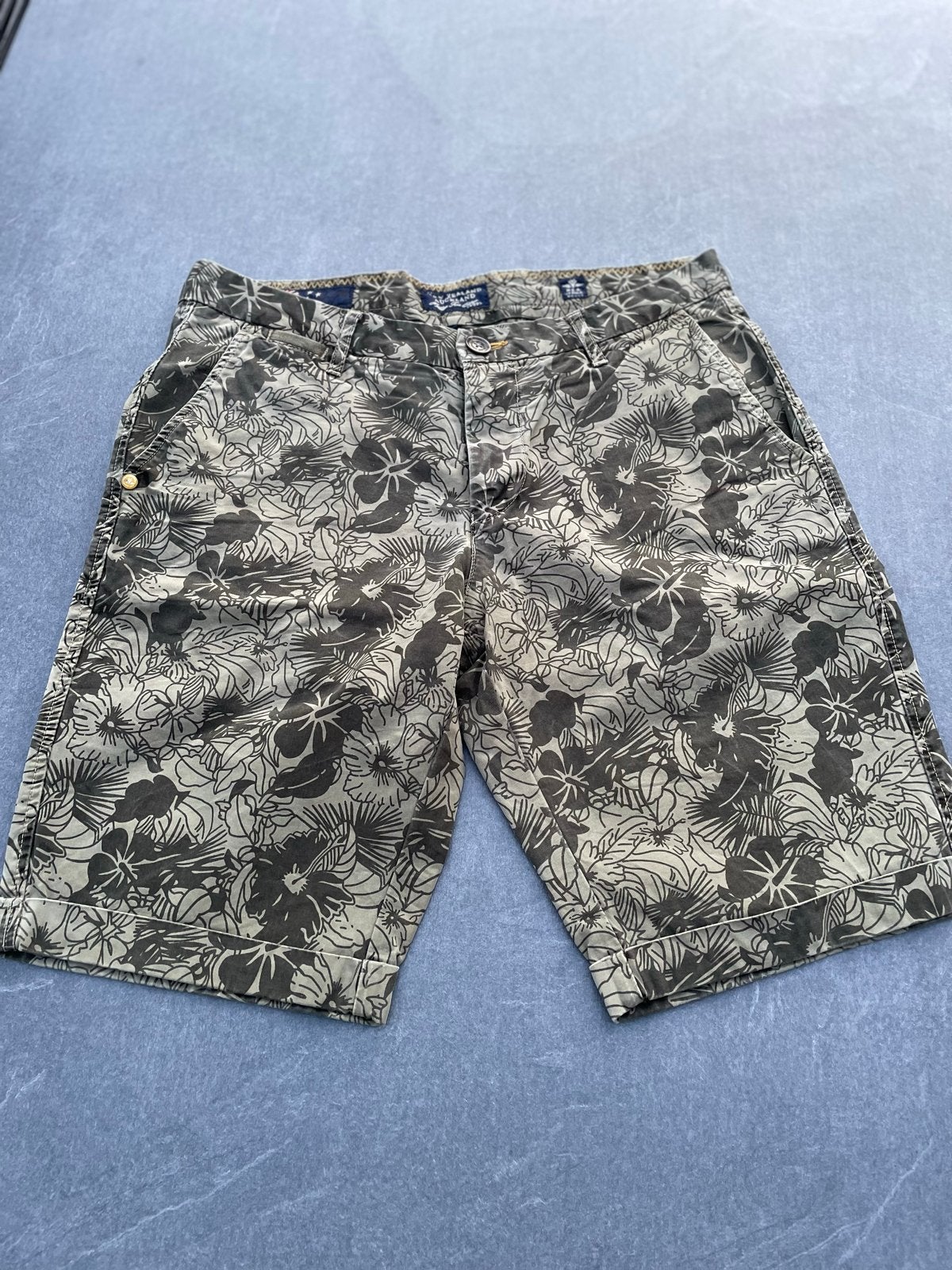 N.Z.A. New Zealand Auckland korte broek maat 33, Ophalen of Verzenden, Zo goed als nieuw, Overige maten, Groen