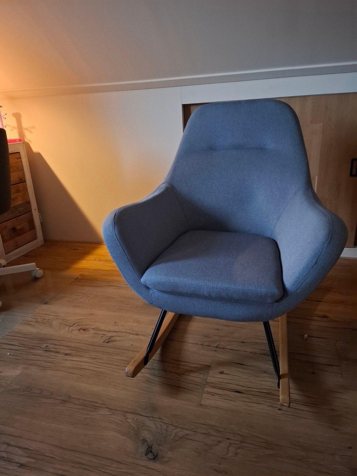 Comfortabele schommelstoel - Blauw, Ophalen