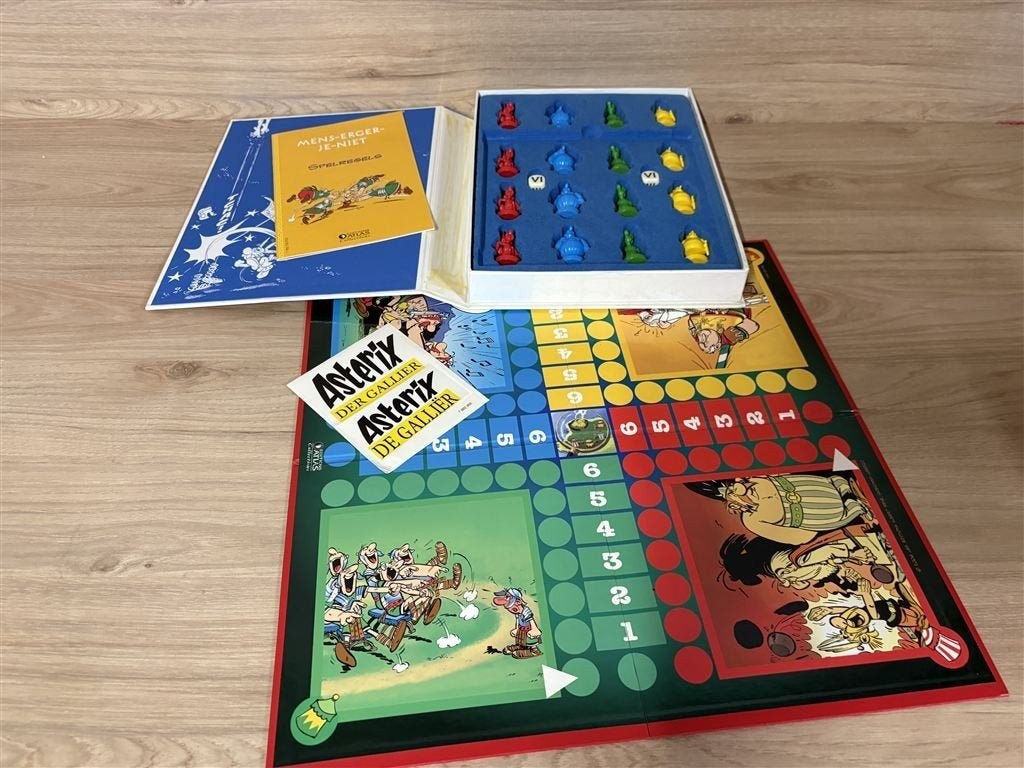 asterix en obelix mens erger je niet - s4226, Verzenden, Zo goed als nieuw