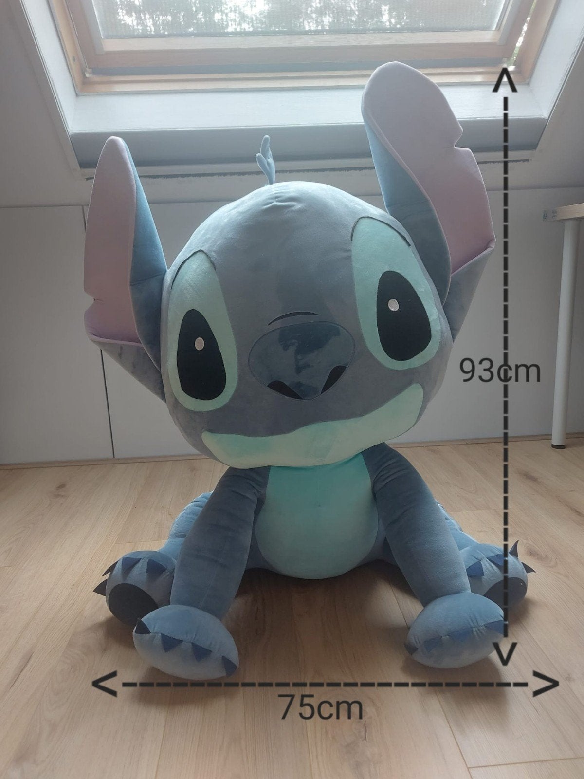 Stitch grote knuffel zgan, Ophalen, Zo goed als nieuw, Overige typen
