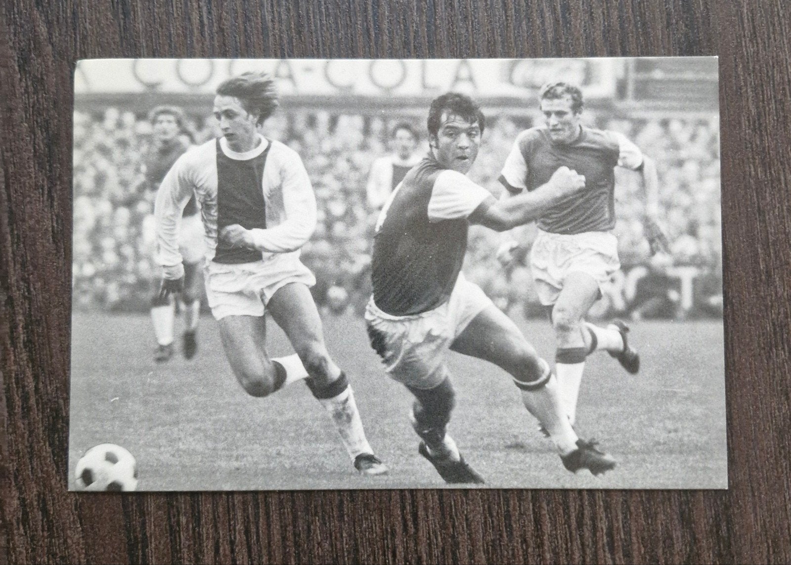 Johan Cruijff Voetbalkaart - Nummer 14 Legende, Verzamelen, Ophalen of Verzenden, Zo goed als nieuw, Ajax, Spelerskaart