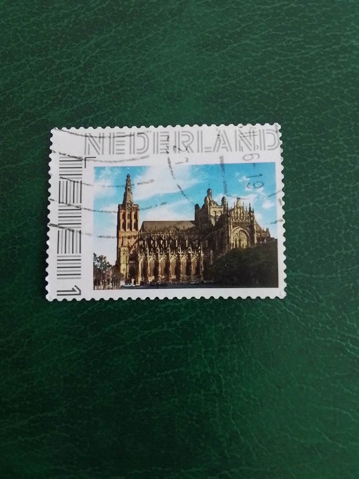 Nederland gestempeld persoonlijke zegel kerk, Ophalen of Verzenden, Na 1940, Gestempeld