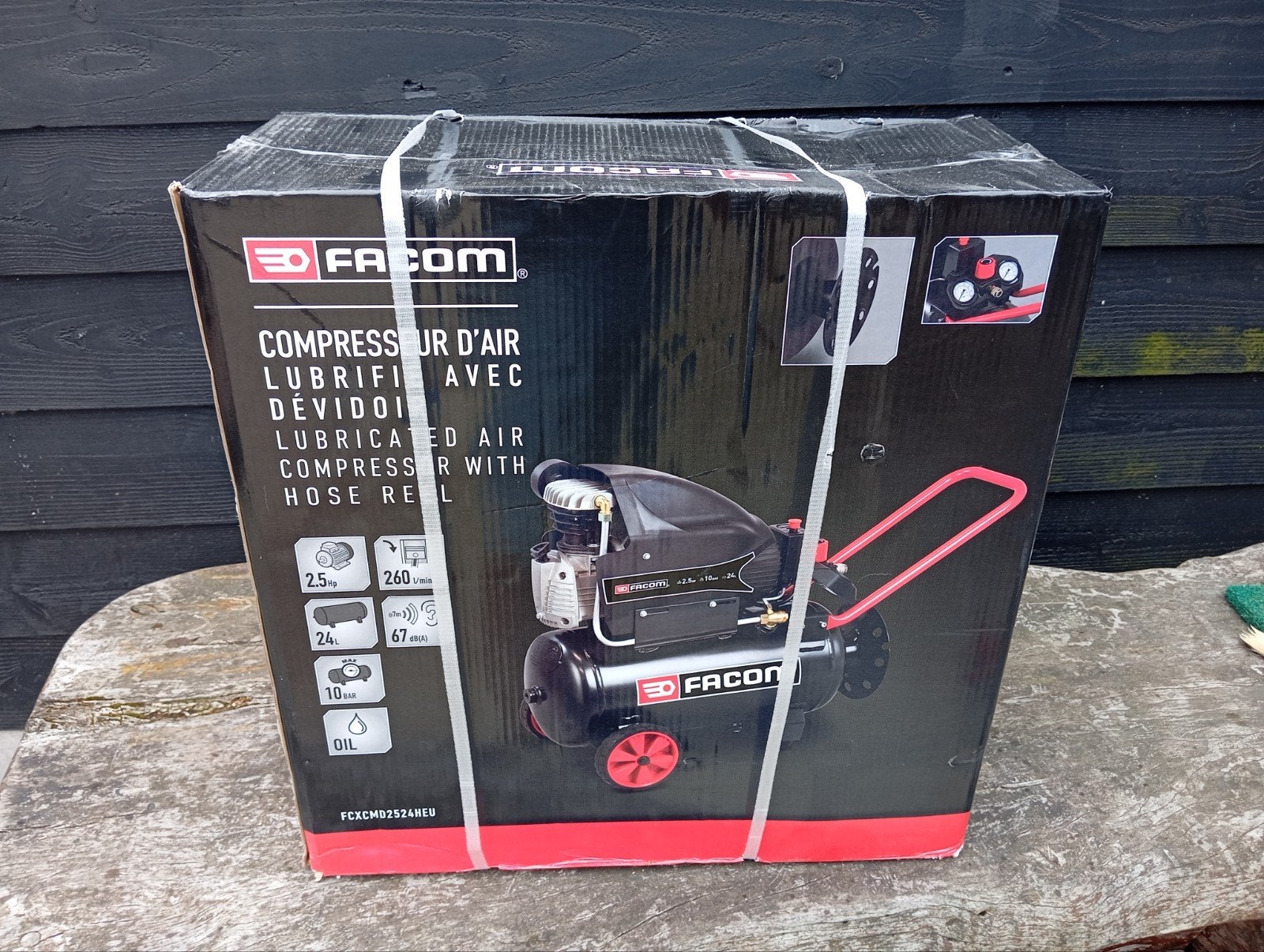 facom compressor, nieuw in doos, Ophalen, 10 bar of meer, Nieuw, 200 tot 400 liter/min
