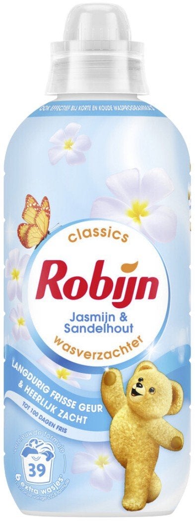 Robijn Wasverzachter 38 Wasbeurten (765ml) – Diverse Soorten, ., Overige typen, Ophalen of Verzenden, .