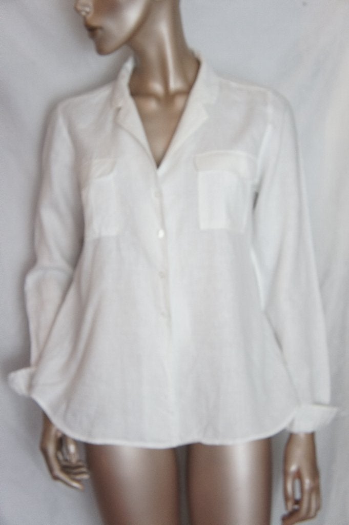 PURDEY blouse maat 36(38) LINEN, Verzenden, Zo goed als nieuw, Maat 36 (S), Wit