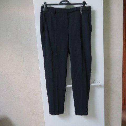 Broek blauw wol Brunello Cucinelli 38 (it 42), Maat 38/40 (M), Ophalen of Verzenden, Zo goed als nieuw, Lang