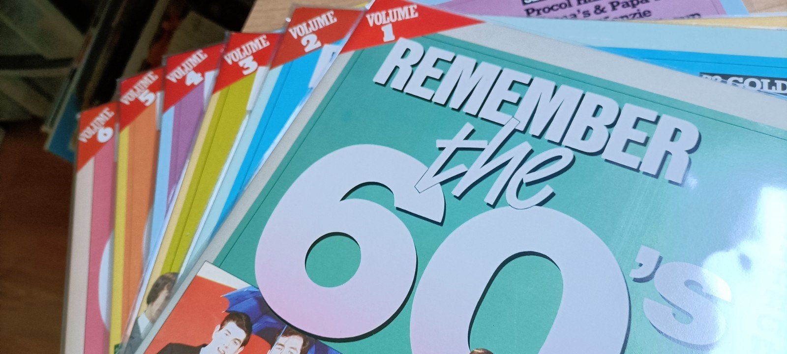 Remember the 60's volume 1 t/m 6, Cd's en Dvd's, Ophalen of Verzenden, Zo goed als nieuw, Complilatie, Pop