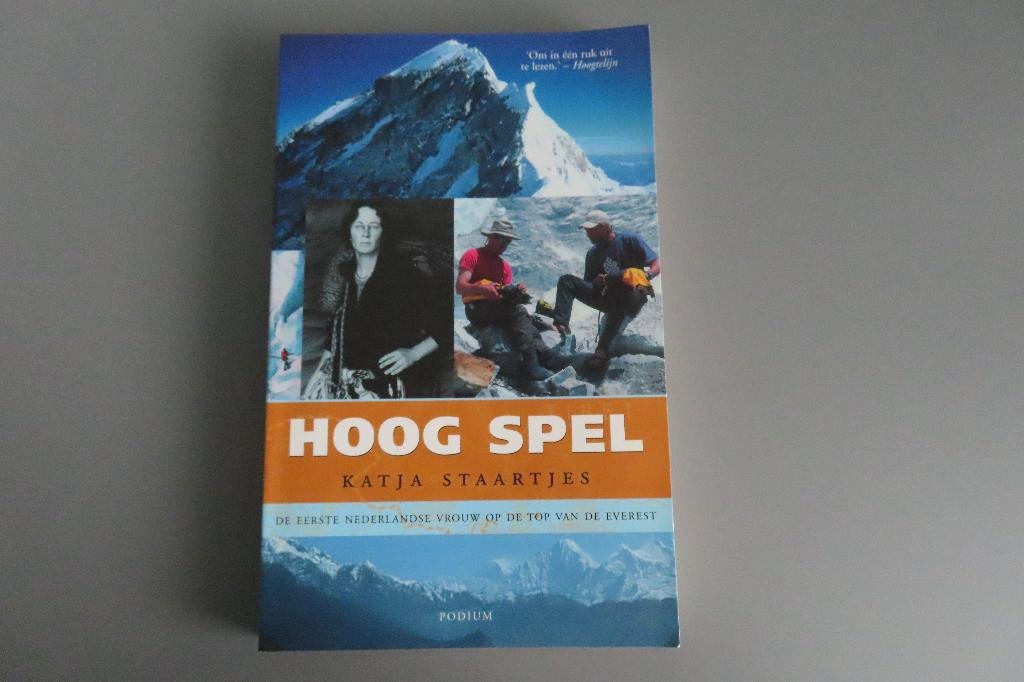 Hoog spel - Katja Staartjes, Boeken, Ophalen of Verzenden, Zo goed als nieuw, Wintersport