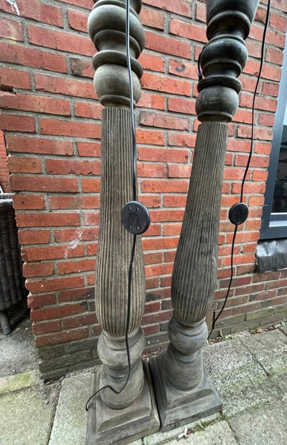 Baluster Vloerlampen -, Ophalen, Landelijk, Sober, Nieuw, 150 tot 200 cm