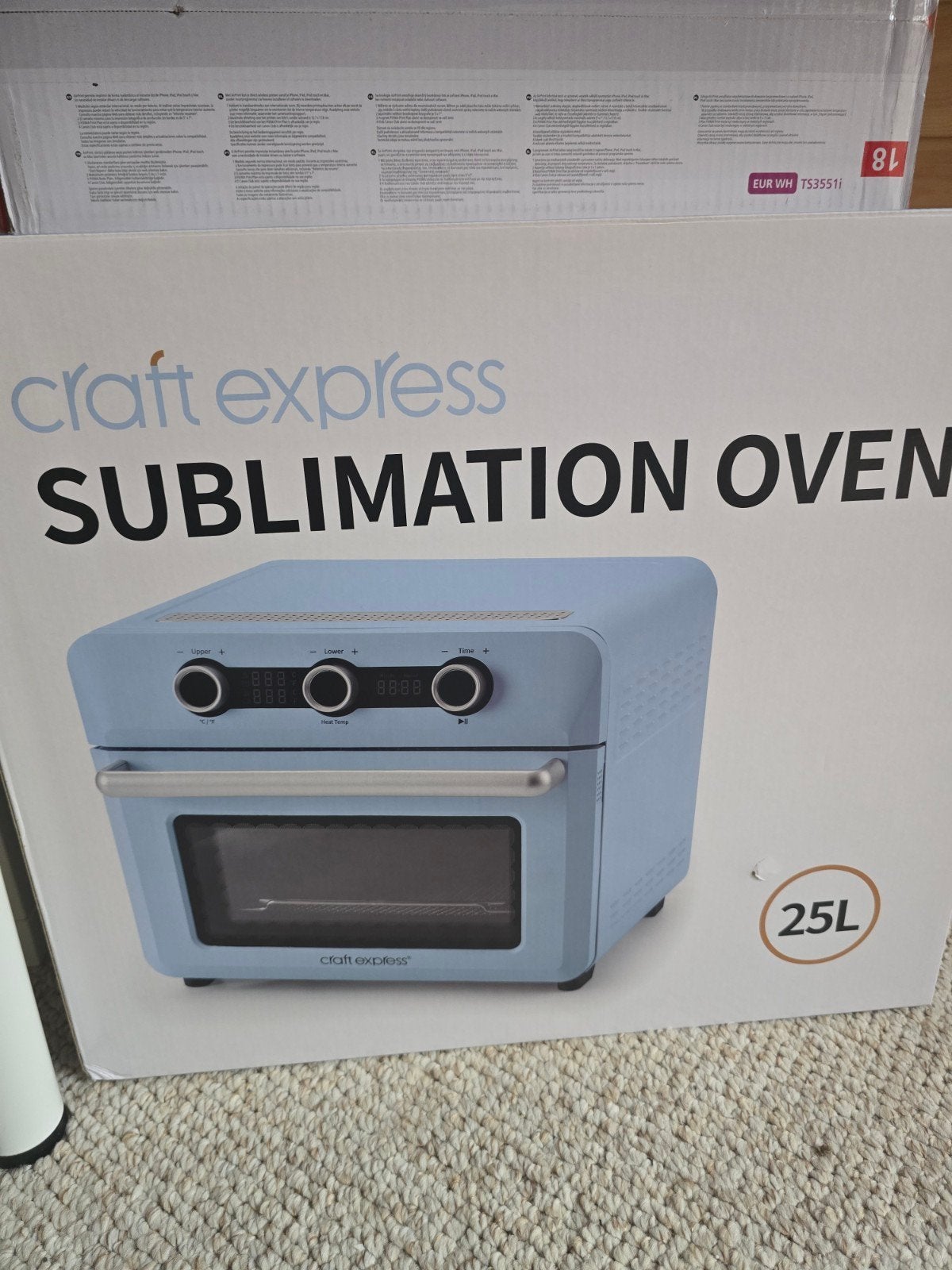 Sublimatie oven, Ophalen of Verzenden, Nieuw