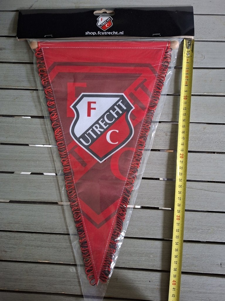 Grote FC Utrecht vaan, Ophalen of Verzenden, Zo goed als nieuw, F.C. Utrecht, Vaantje of Sjaal