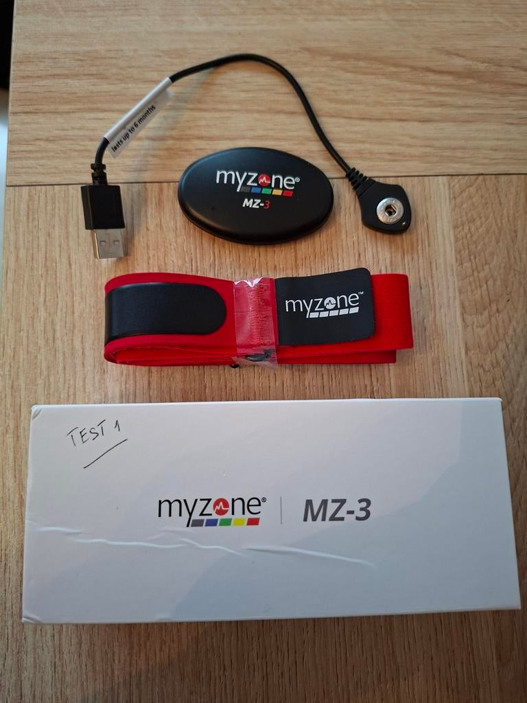 Myzone MZ-3 hartslagmeter - Zo goed als nieuw, Ophalen of Verzenden