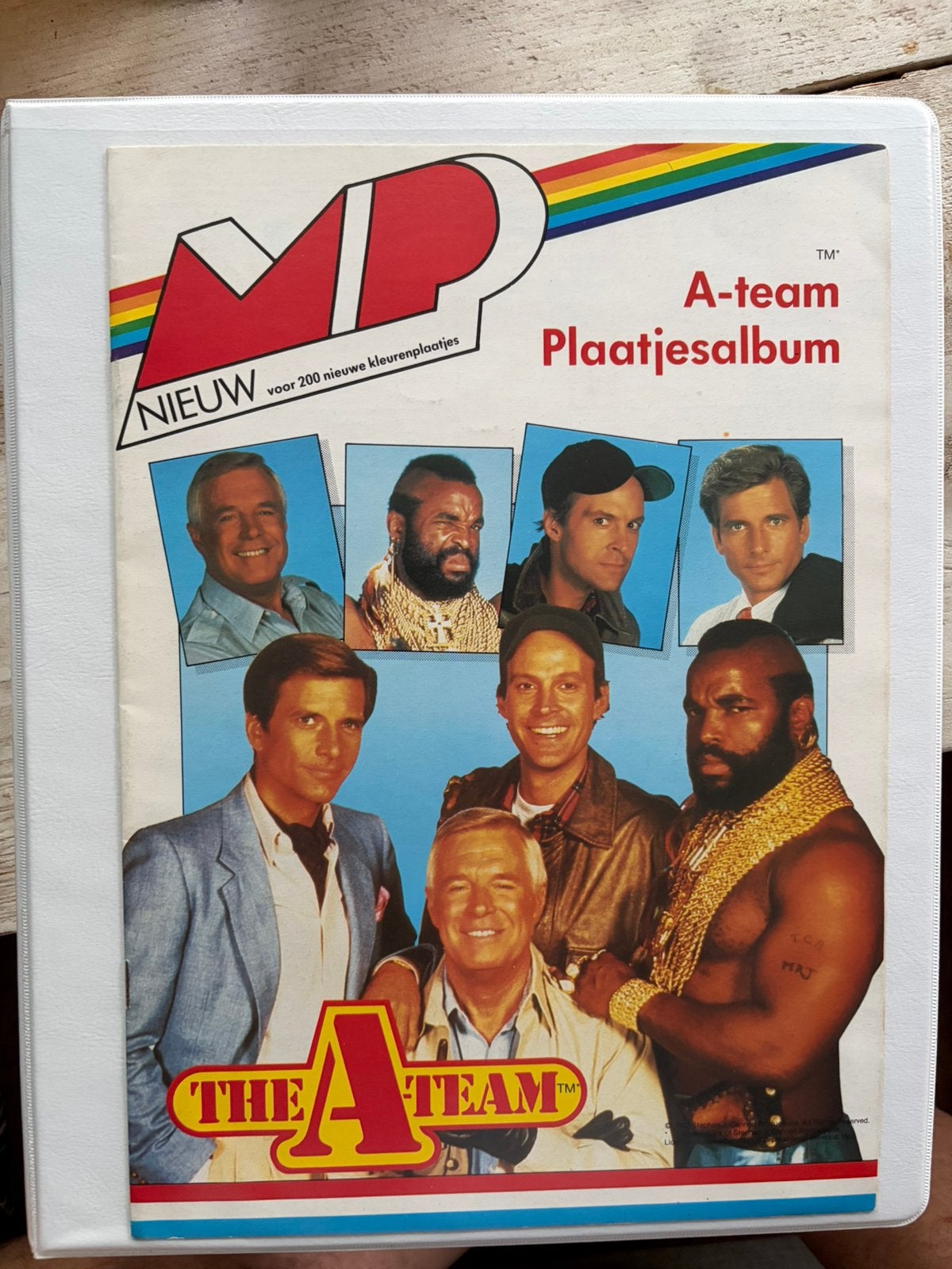 GEZOCHT: plaatjes Monty A-team!, Ophalen of Verzenden, Zo goed als nieuw