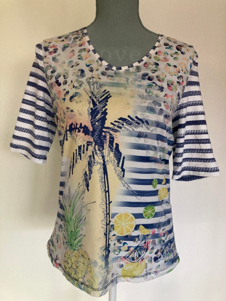 Nieuw T-shirt - Barbara Lebek, Maat 38/40 (M), Meerkleurig, Nieuw, Ophalen of Verzenden