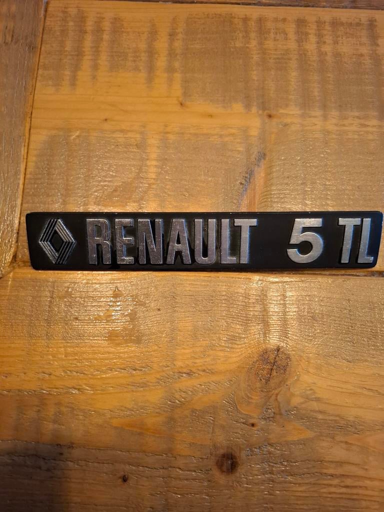 Renault 5 TL Embleem - Origineel, Ophalen of Verzenden