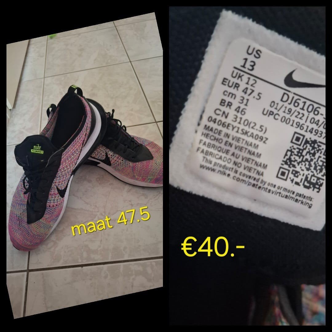 Nike air max maat 46 tot 47,5, Kleding | Heren, Ophalen of Verzenden, Nieuw, Overige kleuren