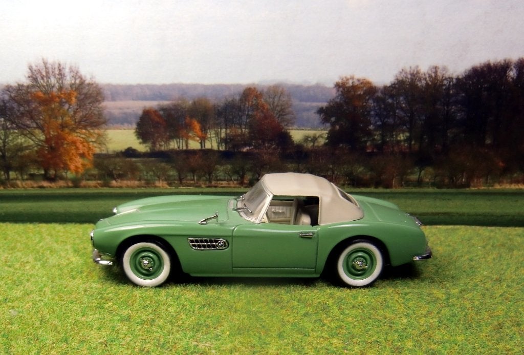 (36) BMW 507 Cabrio closed van Minichamps 1/43, Ophalen of Verzenden, Zo goed als nieuw, Auto, MiniChamps