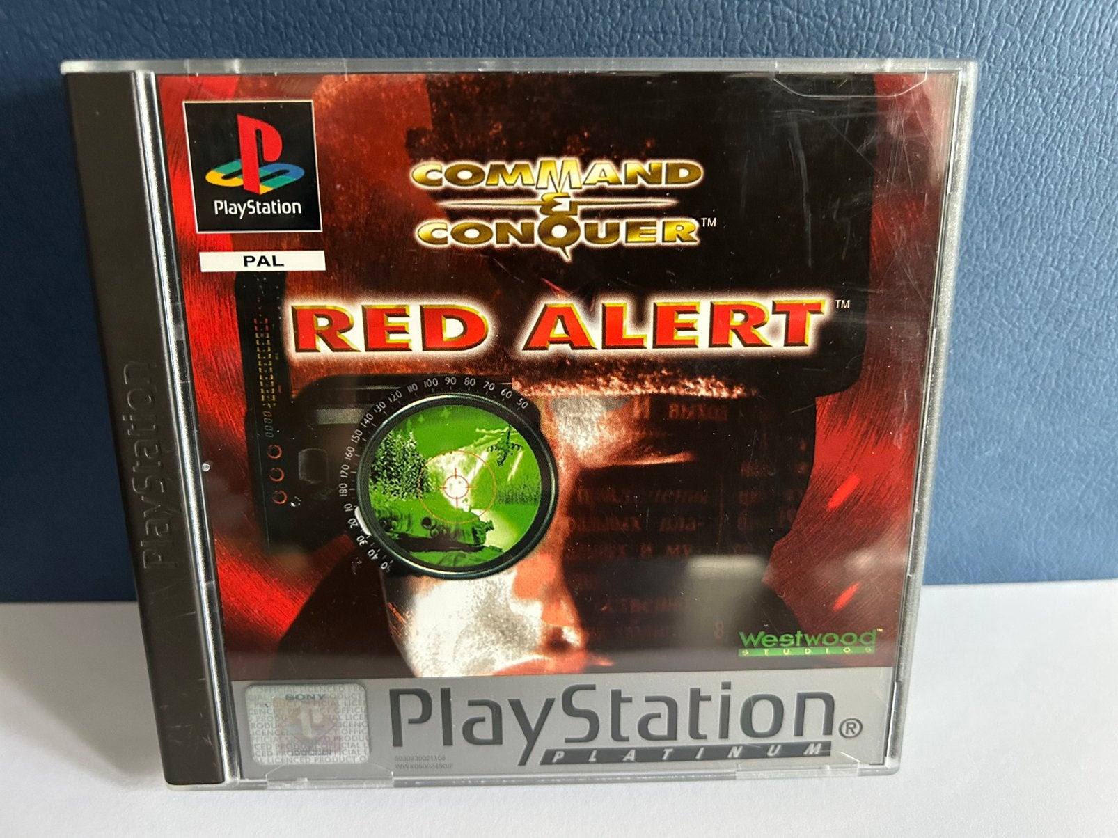Command & Conquer Red Alert Platinum / Playstation PS1 ps1, Spelcomputers en Games, Games | Sony PlayStation 1, 1 speler, Ophalen of Verzenden