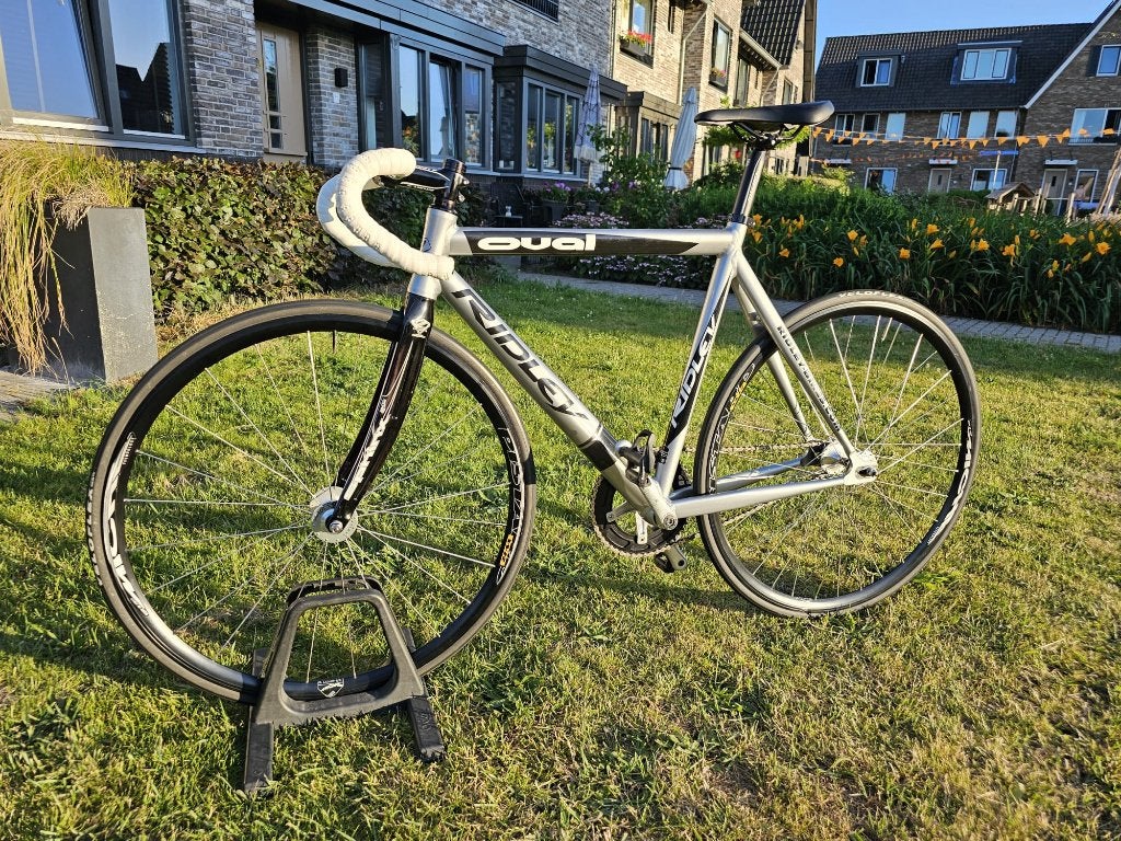 Ridley Oval Baanfiets – maat 53 – zeer nette staat, Aluminium, Zo goed als nieuw, 53 tot 57 cm, Ophalen