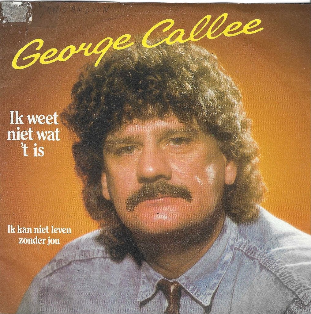 vinyl single  George Callee, Cd's en Dvd's, Vinyl Singles, Ophalen of Verzenden, Gebruikt, Pop