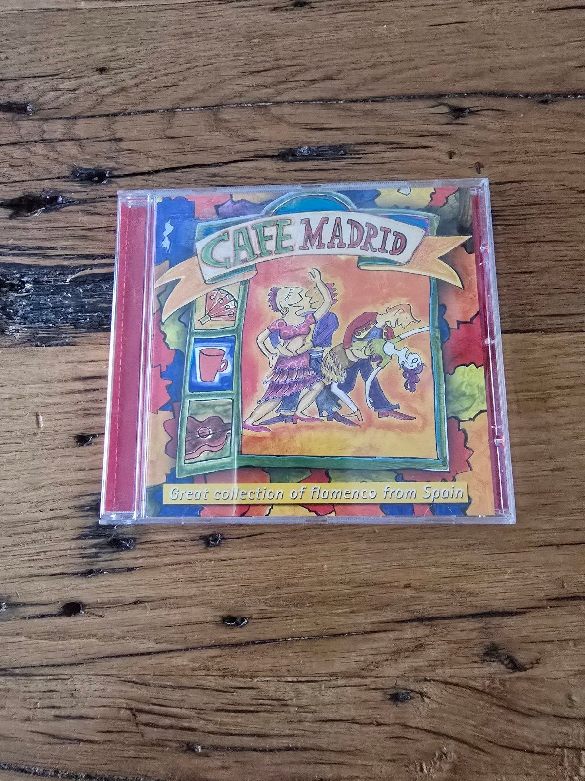 Te koop CD "Cafe Madrid"., Ophalen of Verzenden, Zo goed als nieuw