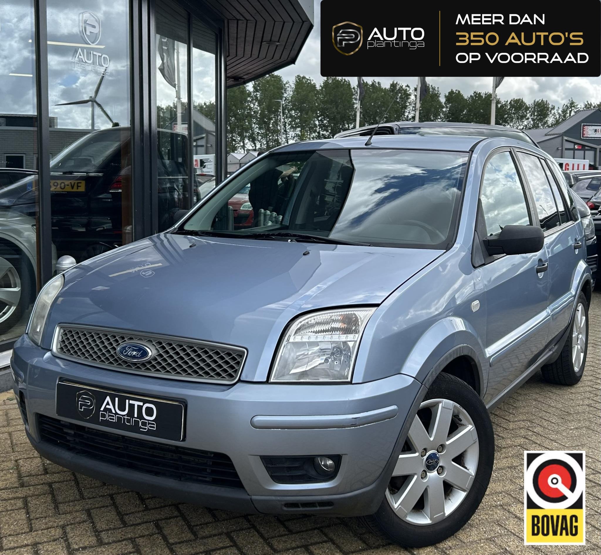 Ford Fusion 1.4-16V Futura 79PK | Lage KM STAND | NL AUTO |, Voorwielaandrijving, Origineel Nederlands, Bedrijf, Handgeschakeld