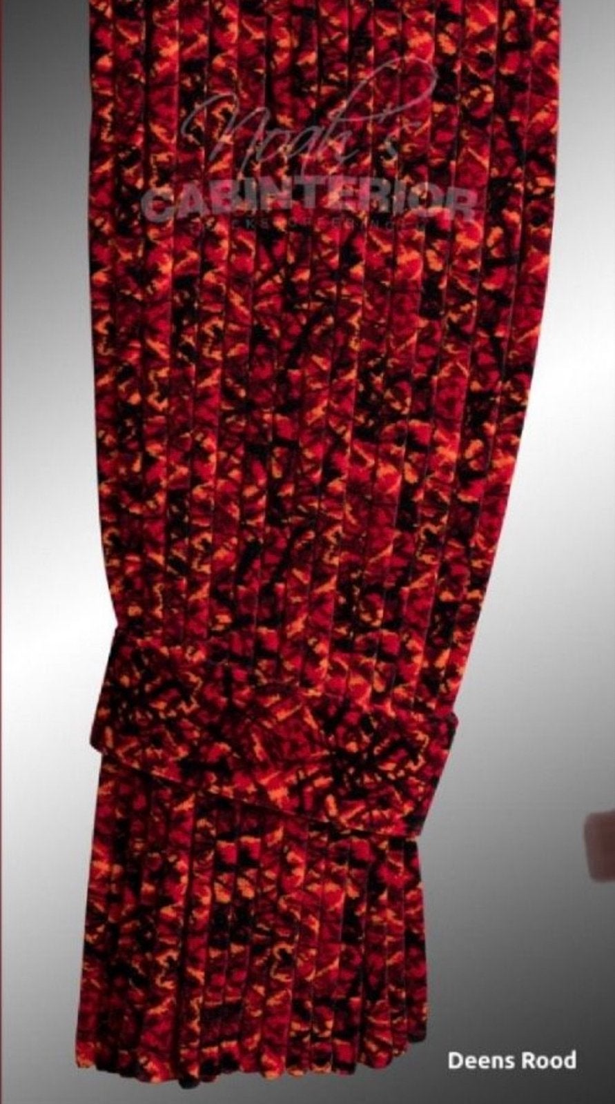 Vrachtwagen zijgordinen set Deens Rood nieuw, Ophalen of Verzenden, Nieuw, Overige merken, Interieur en Bekleding