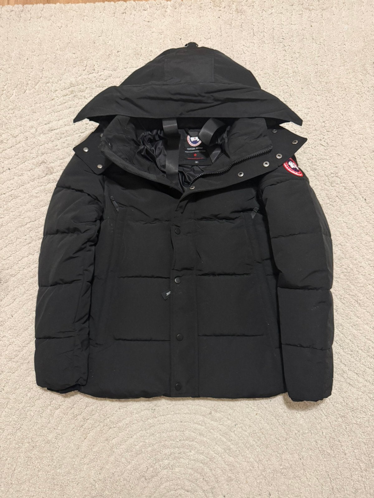 Canada Goose Heren Winterjassen Wyndham. Alle maten!, Ophalen, Zo goed als nieuw, Overige maten, Zwart