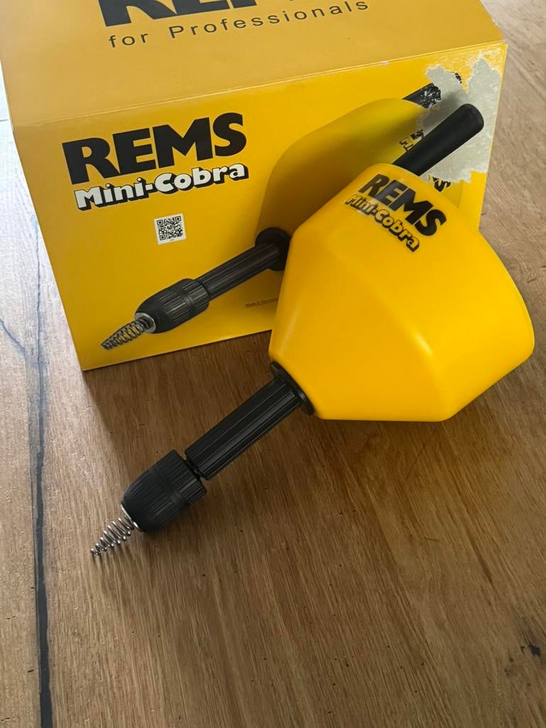 REMS Mini-Cobra Rioolveer, Doe-het-zelf en Verbouw, Ophalen of Verzenden, Nieuw