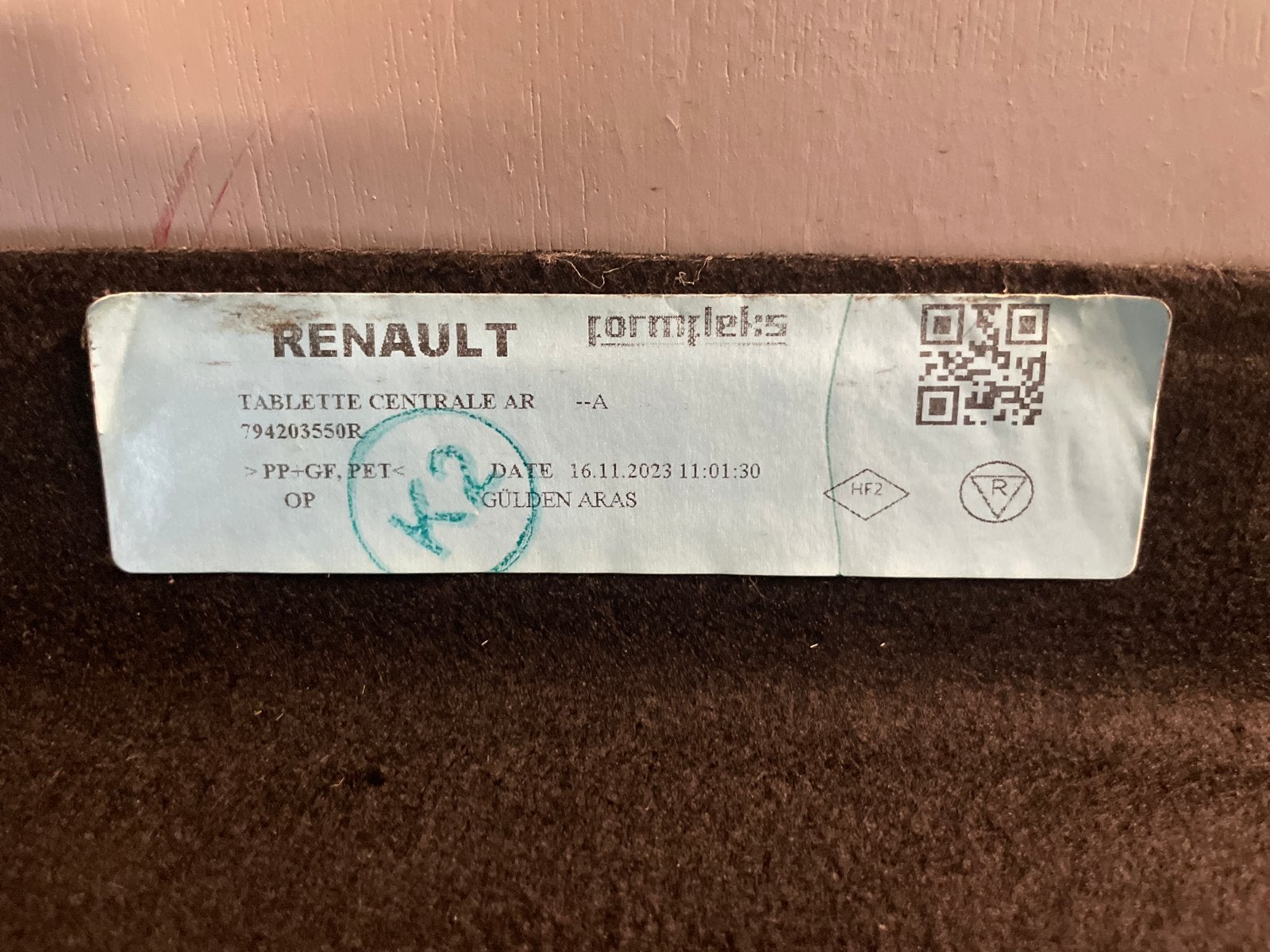 Renault Clio hoedenplank - origineel en in goede staat, Ophalen of Verzenden, Nieuw, Renault