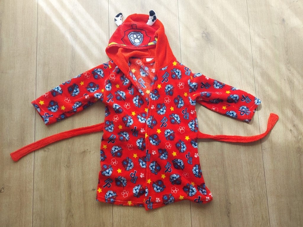 Leuke z.g.a.n. Paw Patrol badjas (maat 122-128), Ophalen of Verzenden, Zo goed als nieuw, Meisje, Nacht- of Onderkleding