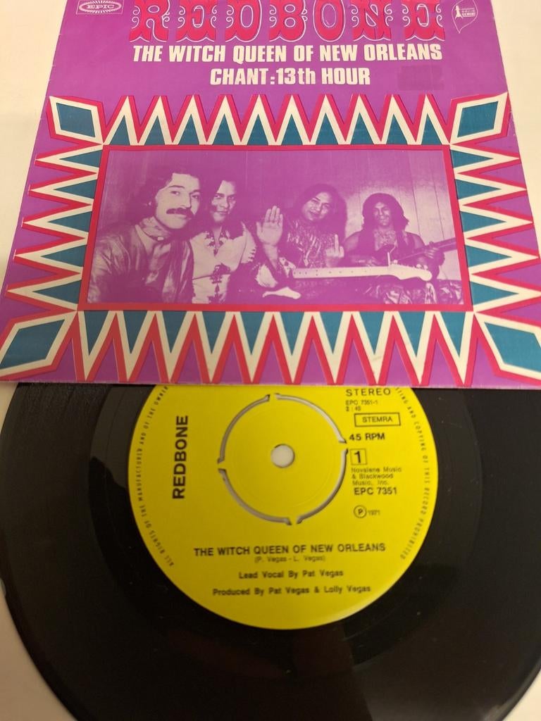 RebBone - The Witch Queen of New Orleans, 1971., Cd's en Dvd's, Vinyl | Rock, Fotohoes, Verzenden, 7 inch, Poprock