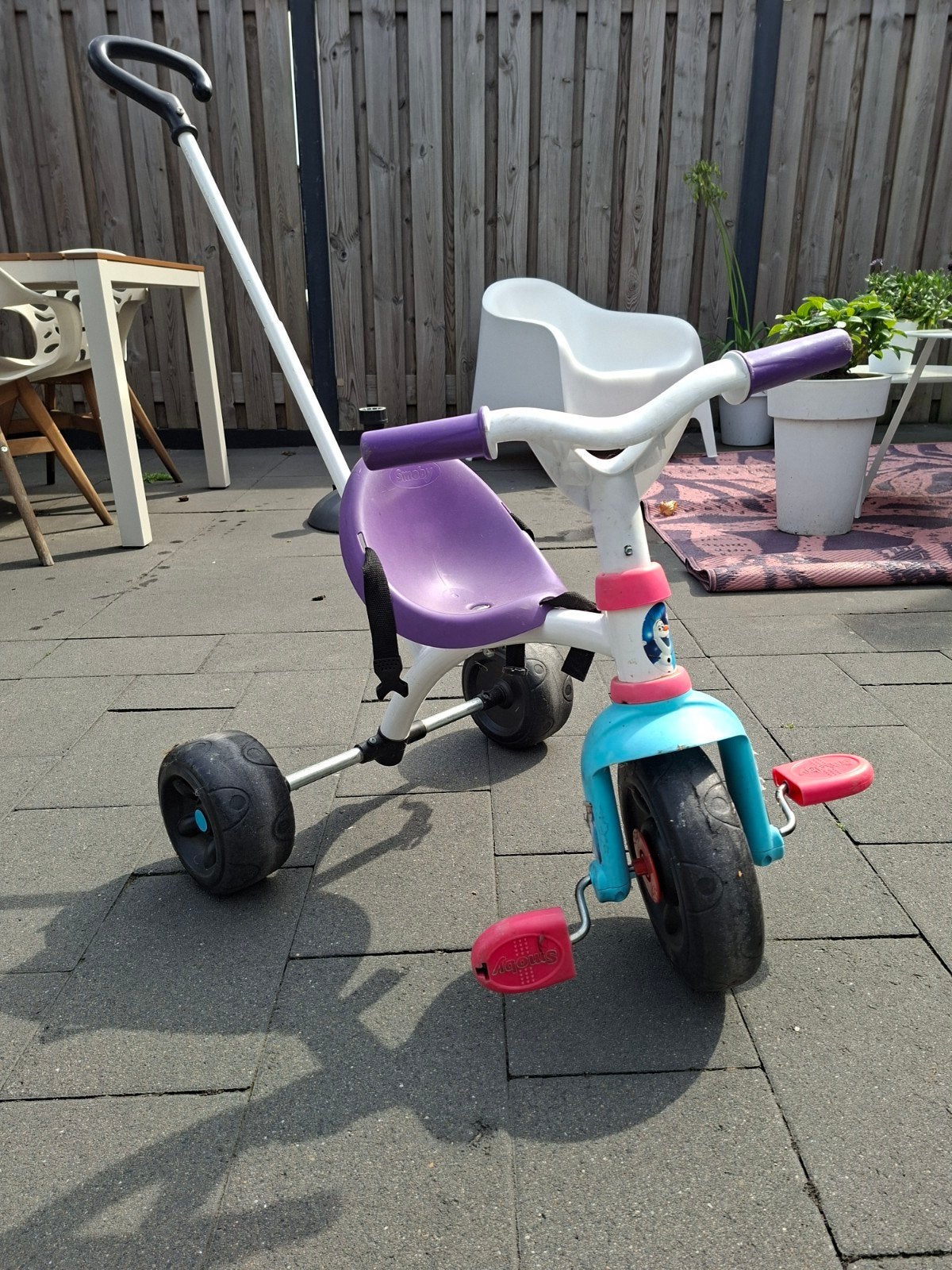 Driewieler, Ophalen, Zo goed als nieuw, Duwstang