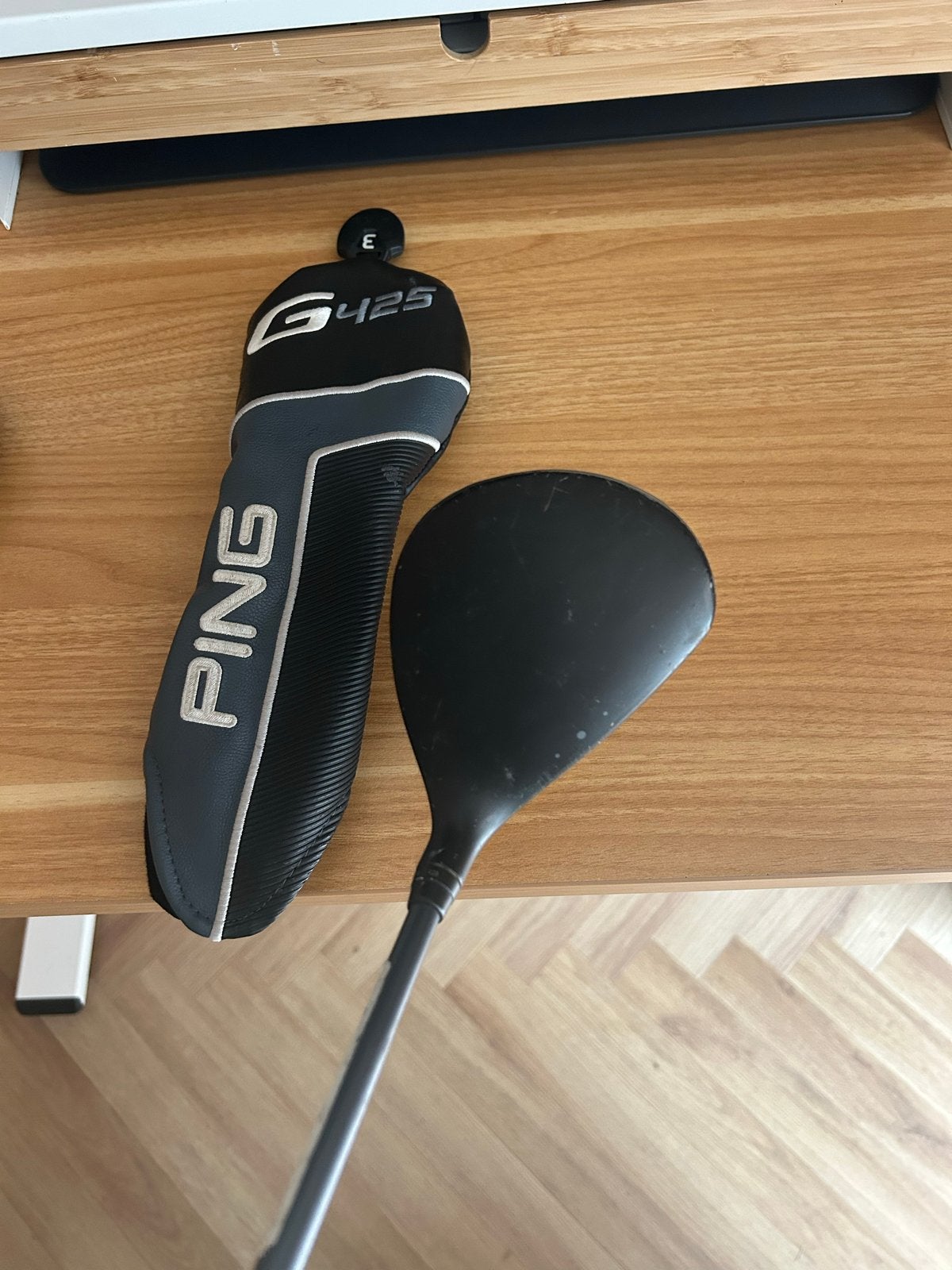 Ping G425 Max Houten 3 senior flex Linkshandig, Ophalen of Verzenden, Gebruikt, Club, Ping