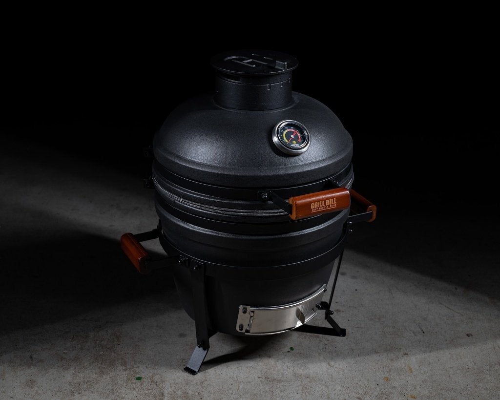 Medium 16 inch Kamado BBQ - Grill Bill Pro III - Actie, Tuin en Terras, Houtskoolbarbecues, Ophalen of Verzenden, Nieuw, Grill Bill