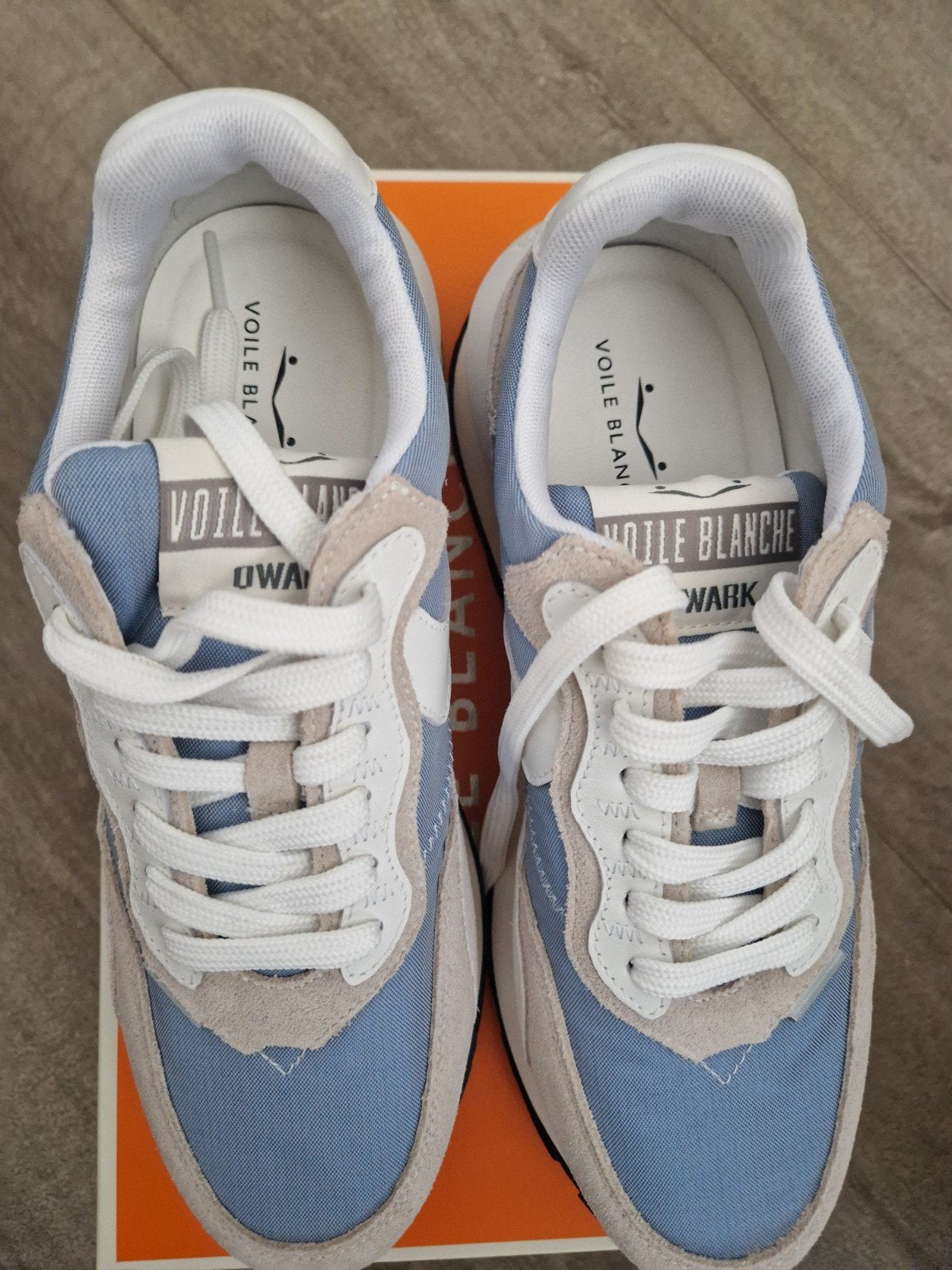 NIEUW!! Voile Blanche QWARK Sneakers - Staalblauw Maat 41, Nieuw, Ophalen of Verzenden, Sneakers of Gympen, Blauw
