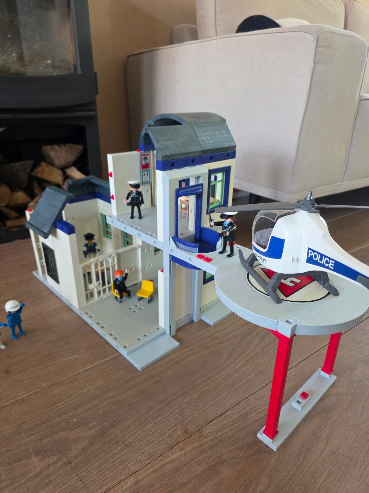 Heel veel playmobil.  grote bak vol, Ophalen, Zo goed als nieuw