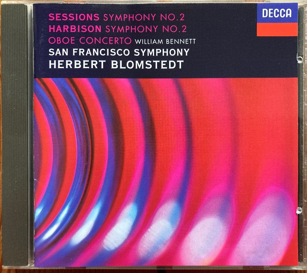 Sessions Symphony No.2 / Harbison Symphony No.2, Cd's en Dvd's, Cd's | Klassiek, Gebruikt, Orkest of Ballet, Modernisme tot heden