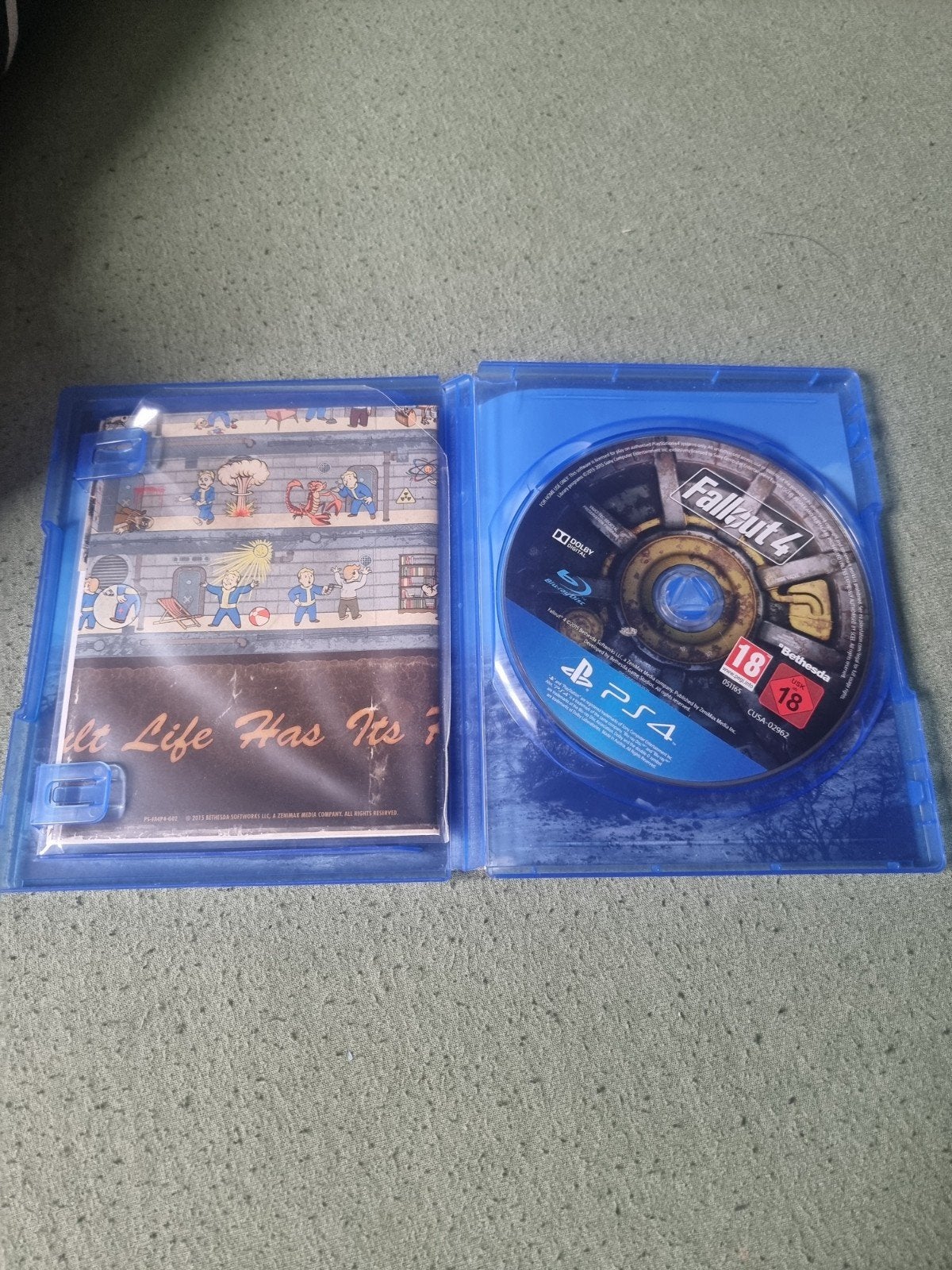 Fallout 4 PS4 - Inclusief Survivalgids, Spelcomputers en Games, Games | Sony PlayStation 4, Gebruikt, Vanaf 18 jaar, 1 speler