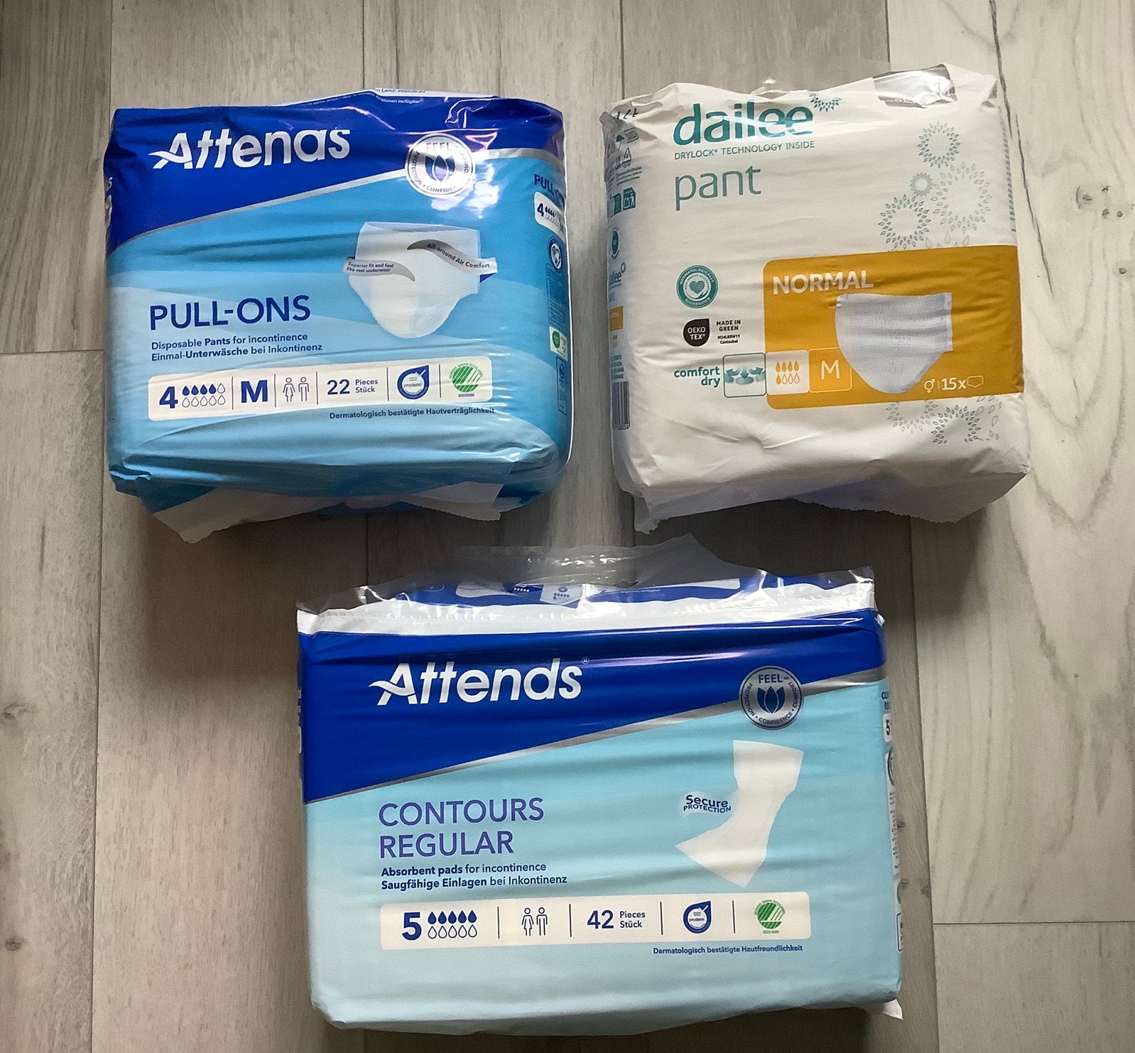 Attends Contours Regular 5 - Attends Pull-Ons 4 M - Inco, Diversen, Ophalen of Verzenden, Nieuw